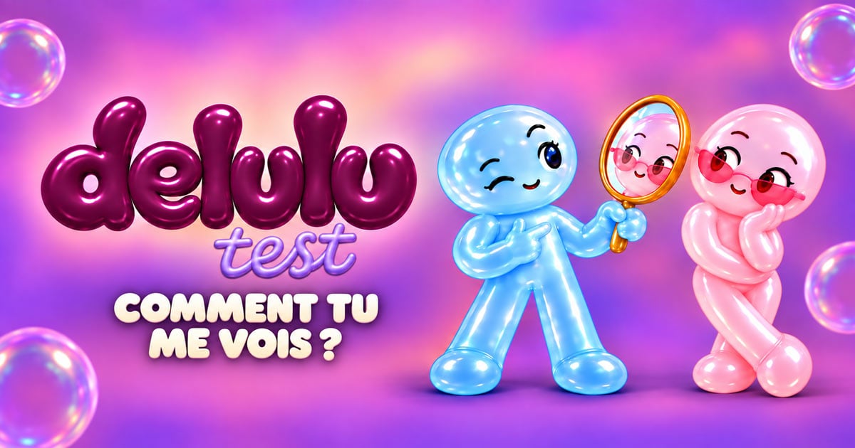 Delulu Test — Comment tu te vois vs. comment on te voit 🪞